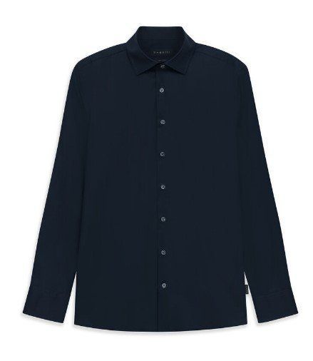 Мужская рубашка Bugatti 9150 18710E/390 Синий 3XL