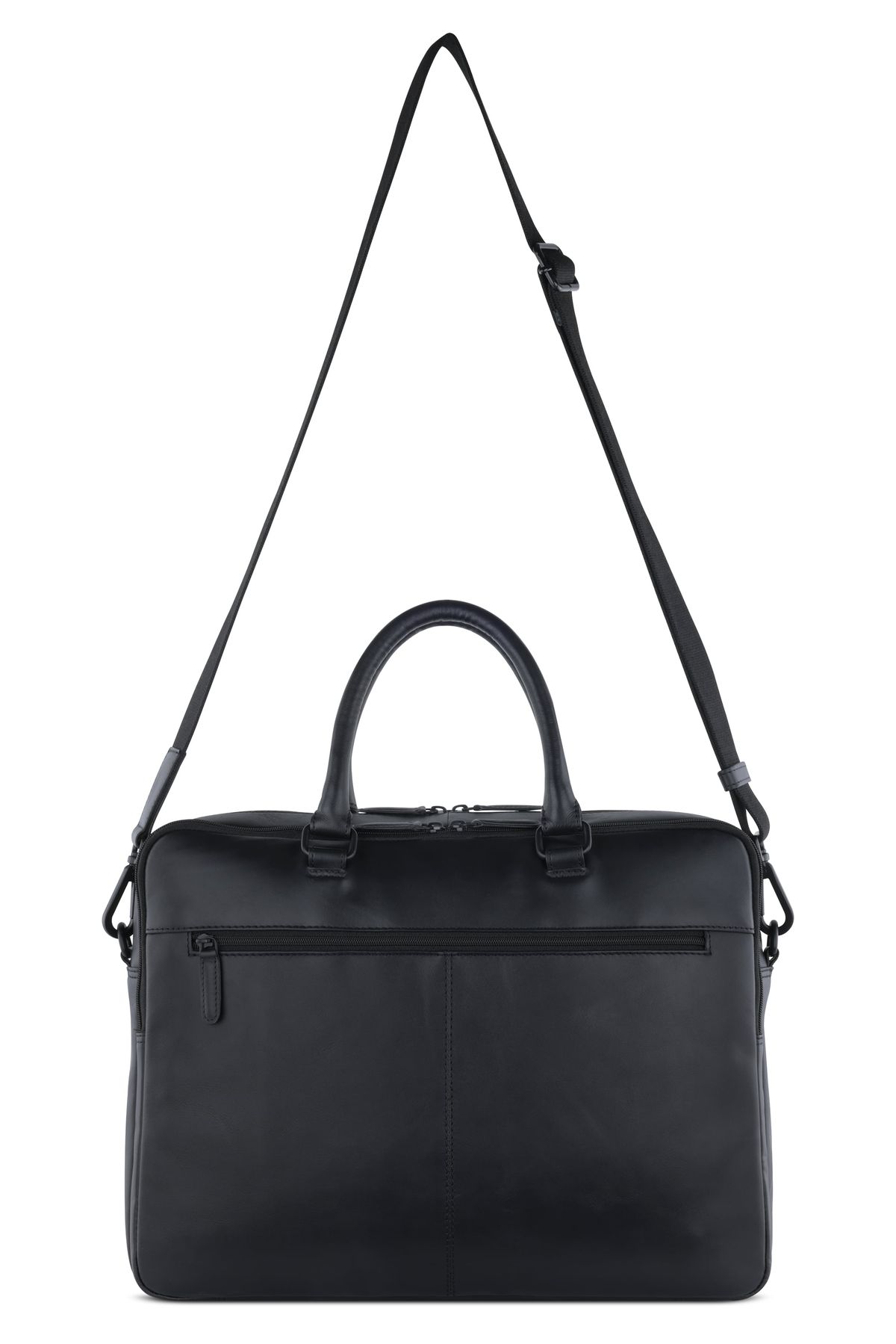Мужская сумка-портфель кожаная Bugatti CLARK 49235301 Черный One Size