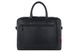 Чоловіча сумка-портфель шкіряний Bugatti 49235301 CLARK Чорний One Size