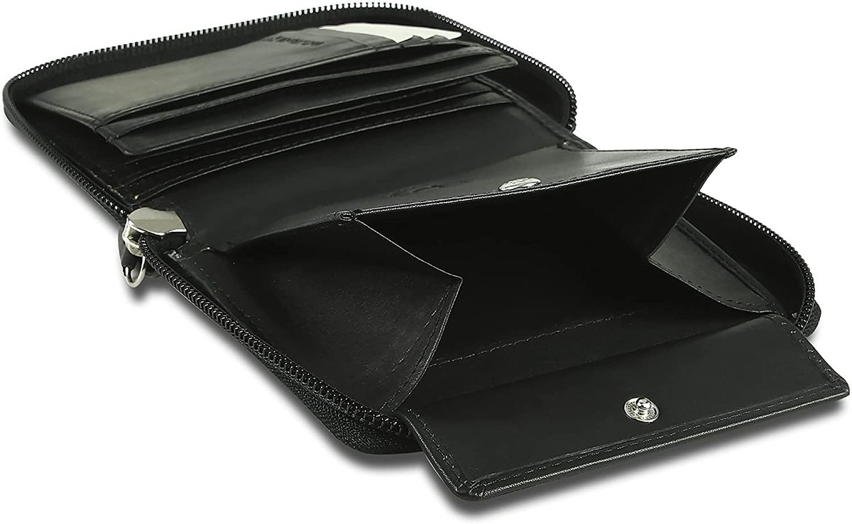 Чоловічий гаманець Bugatti 49326101 PRIMO RFID Чорний One Size