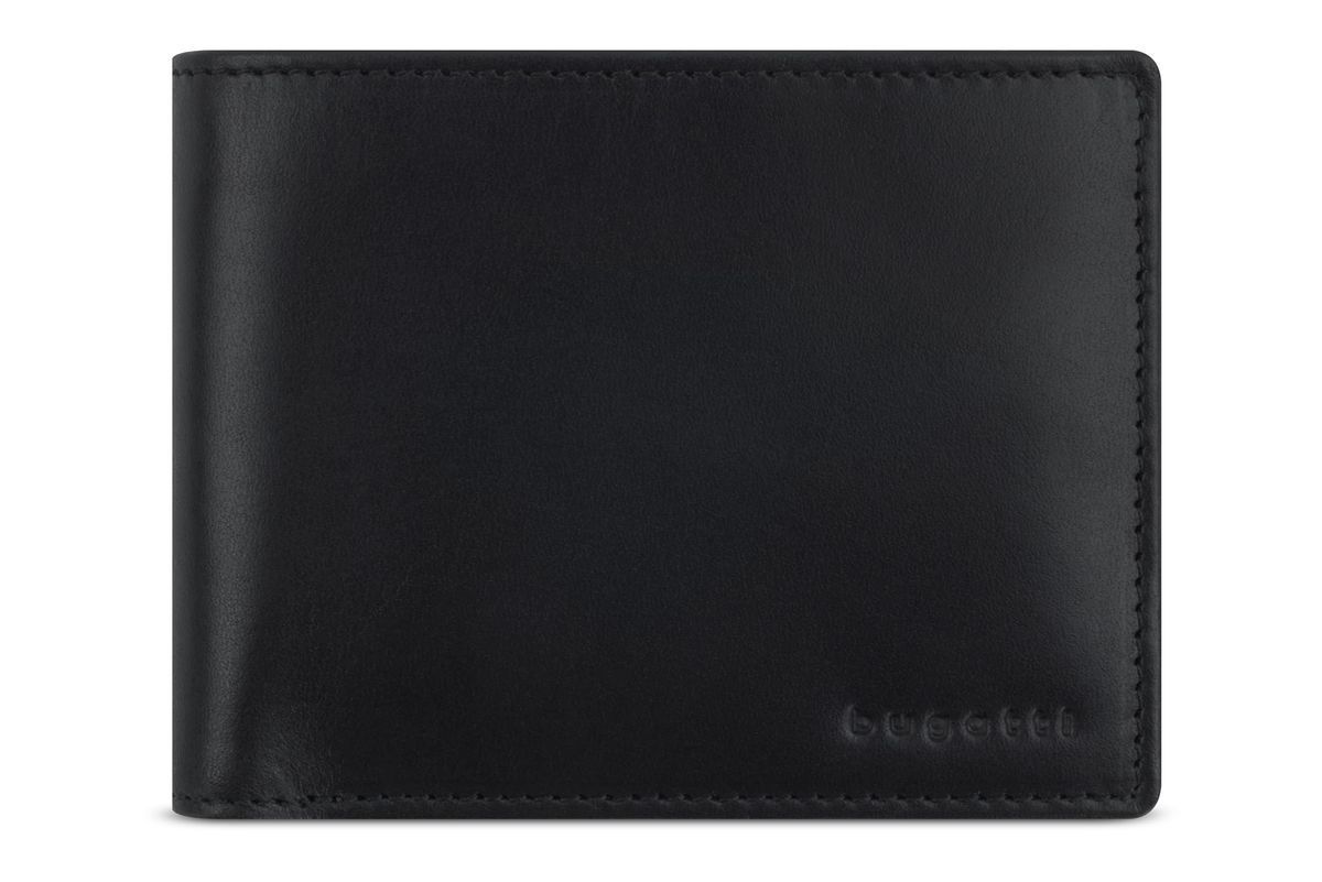 Мужское портмоне Bugatti REMO 49239701 Черный One Size