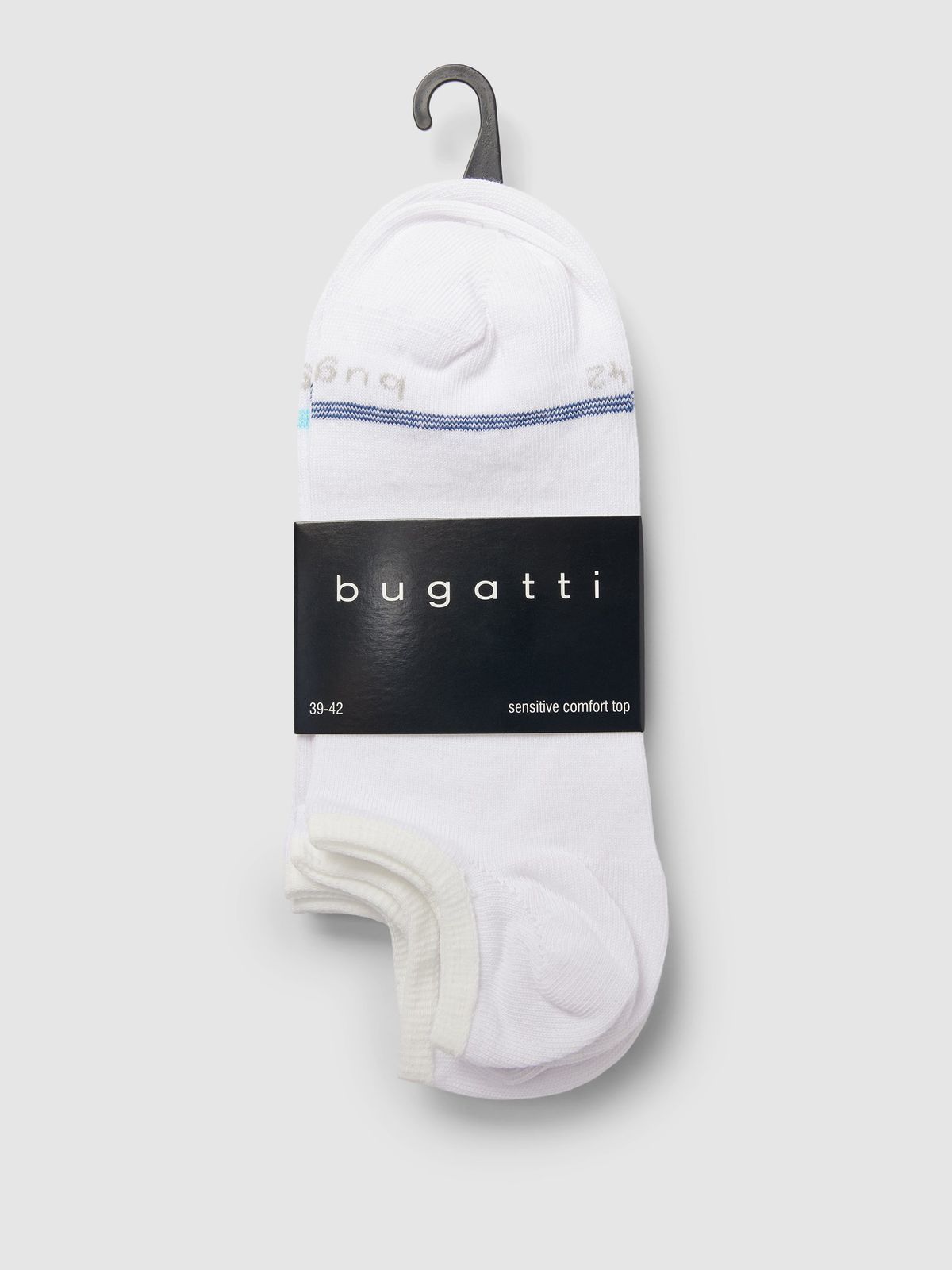 Набор из 3-х пар мужских носков Bugatti 6252-660 Белый 39-42