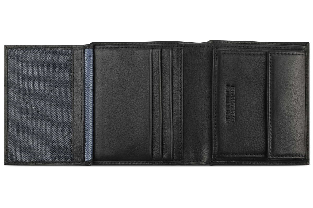 Мужское портмоне Bugatti NOME 49160401 Черный One Size