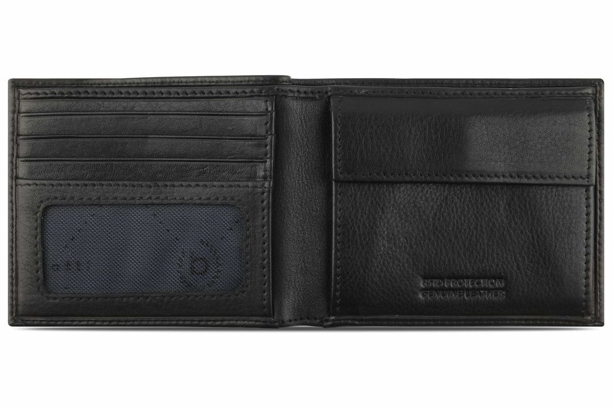 Мужское портмоне Bugatti NOME 49160301 Черный One Size