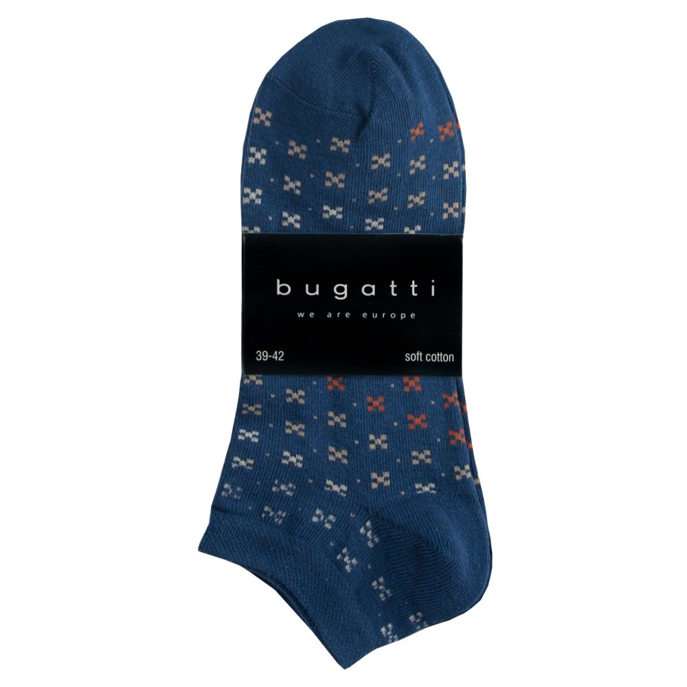 Набір з 2-х пар чоловічих шкарпеток Bugatti Сині