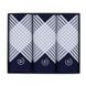 Набор мужских носовых платков Bugatti (3 шт) bug-H29 Синий