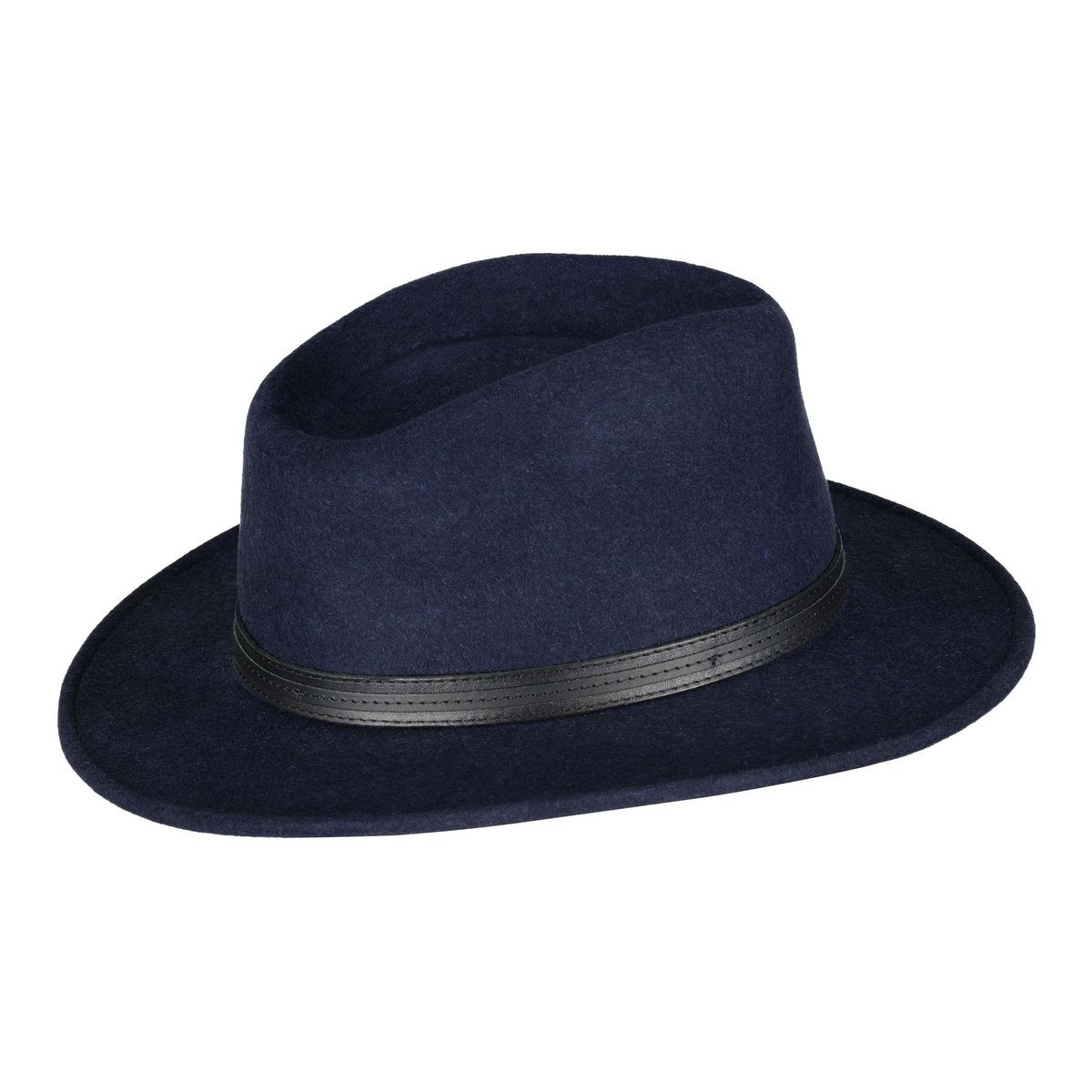 Чоловічий капелюх Bugatti 801-63366/74 Темно-Синій 56