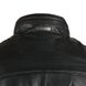 Мужская кожаная куртка с перфорацией Bugatti 5931-611 999 Черный 46