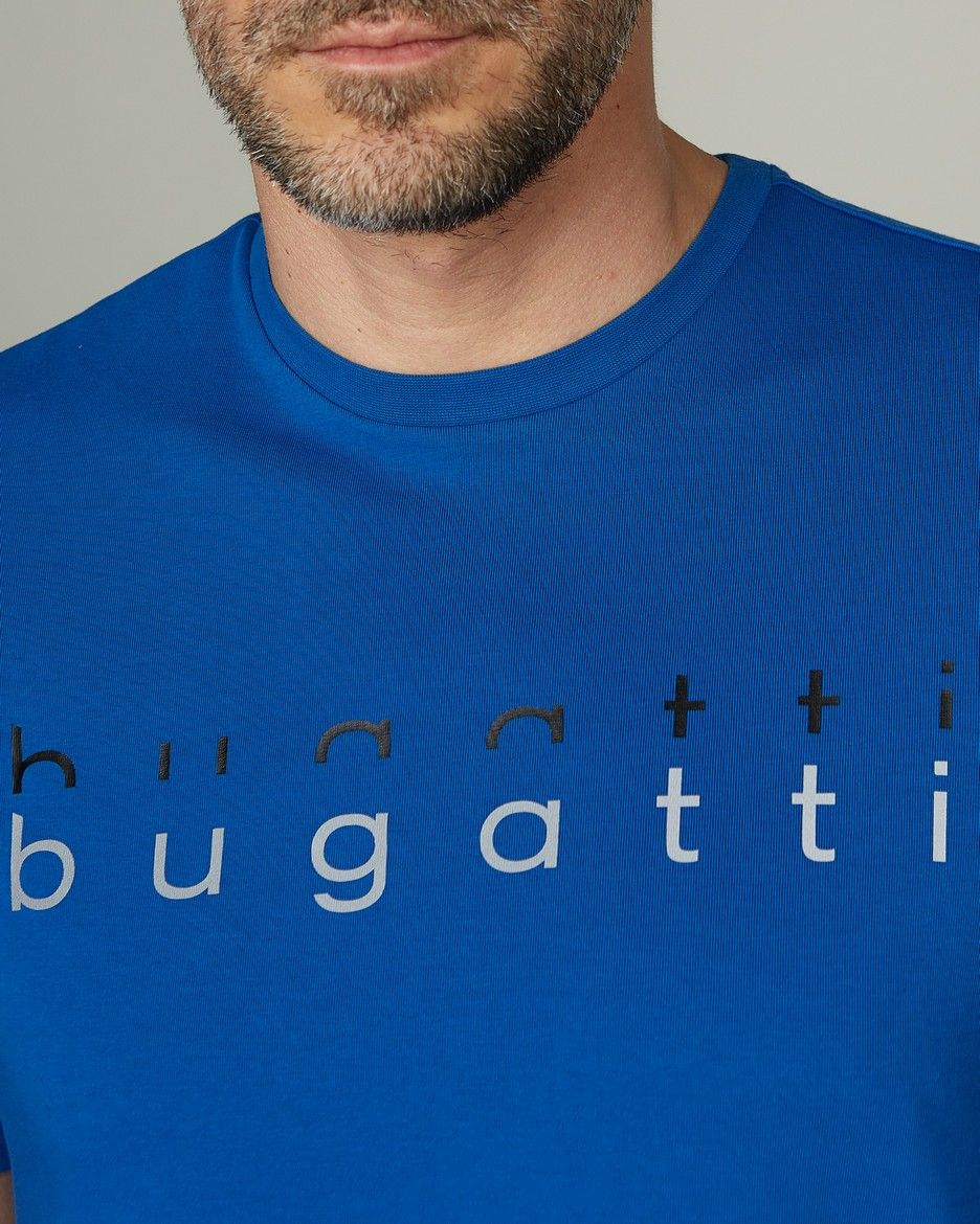 Мужская футболка Bugatti 8350 55062/360 Синий 3XL