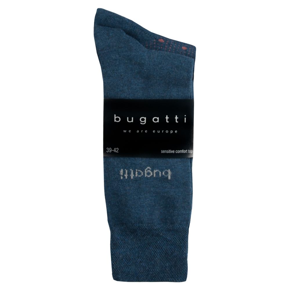 Набір з 2-х пар чоловічих шкарпеток Bugatti 6882546 Сині 39-42