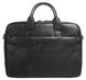 Чоловіча сумка-портфель шкіряний Bugatti 49390501 Чорний One Size
