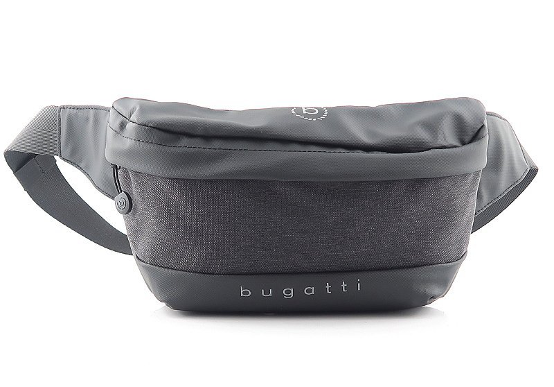 Мужская сумка через плечо/напоясная (2 в 1) Bugatti Universum 49392301 Черный One Size