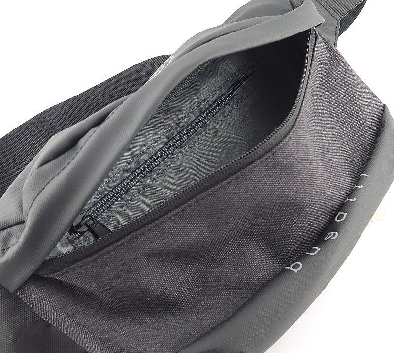 Мужская сумка через плечо/напоясная (2 в 1) Bugatti Universum 49392301 Черный One Size
