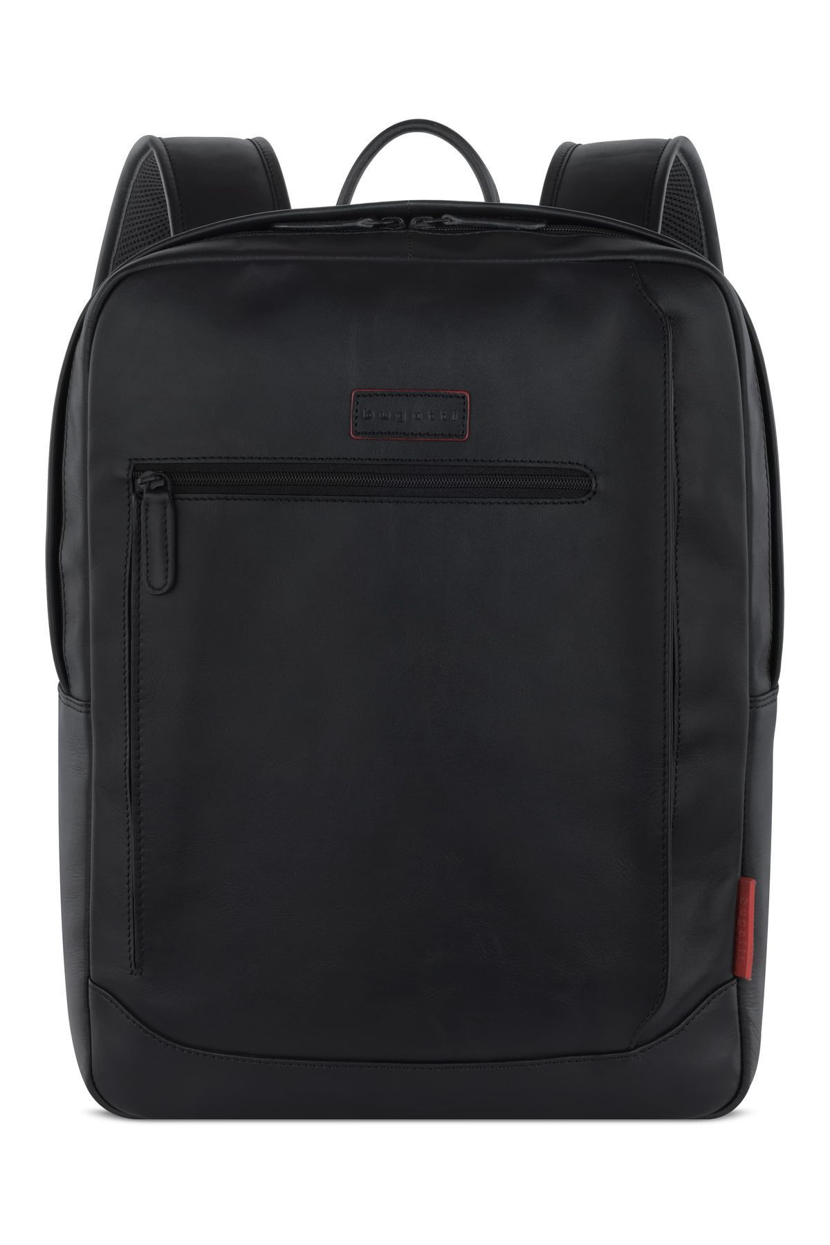 Мужской рюкзак кожаный Bugatti CLARK 49235401 Черный One Size