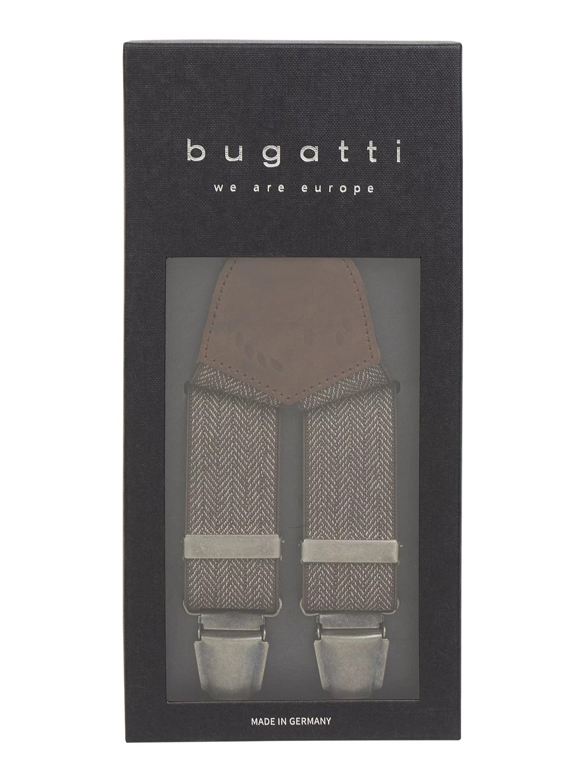Мужские подтяжки Bugatti 6785-40 Коричневый One Size