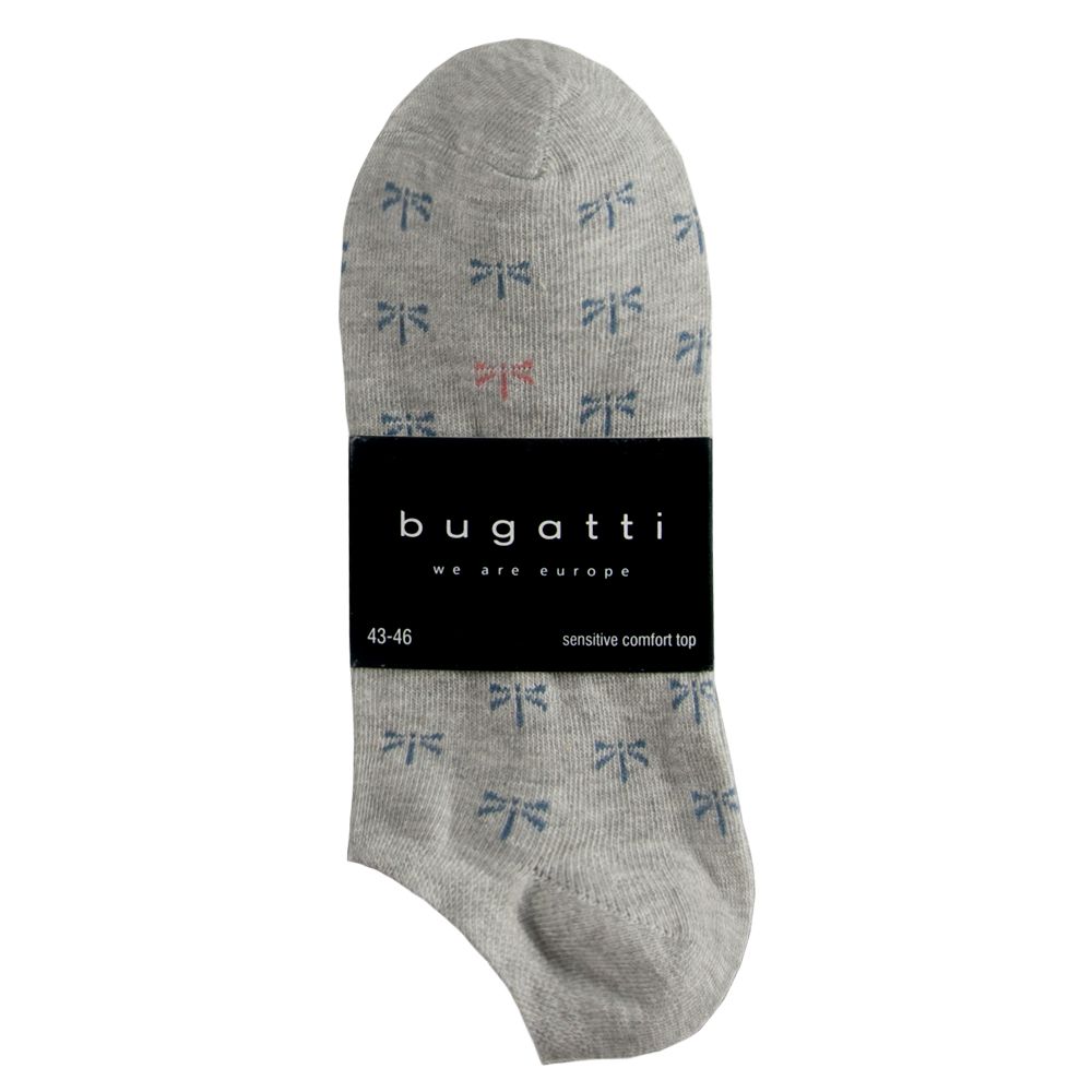 Набір з 2-х пар чоловічих шкарпеток Bugatti 6895152 Сірі 39-42