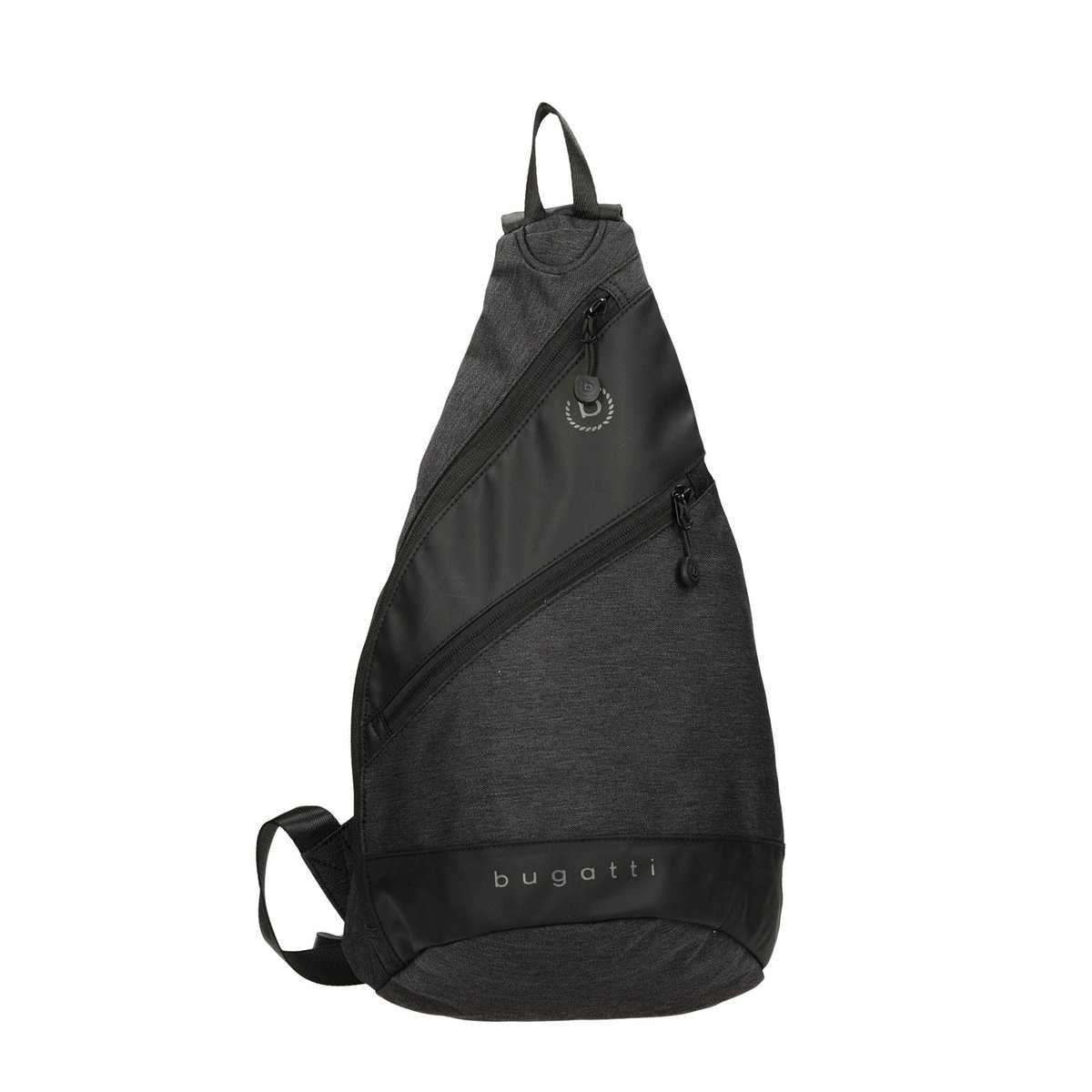 Мужская сумка-слинг Bugatti Universum 49393301 Черный One Size