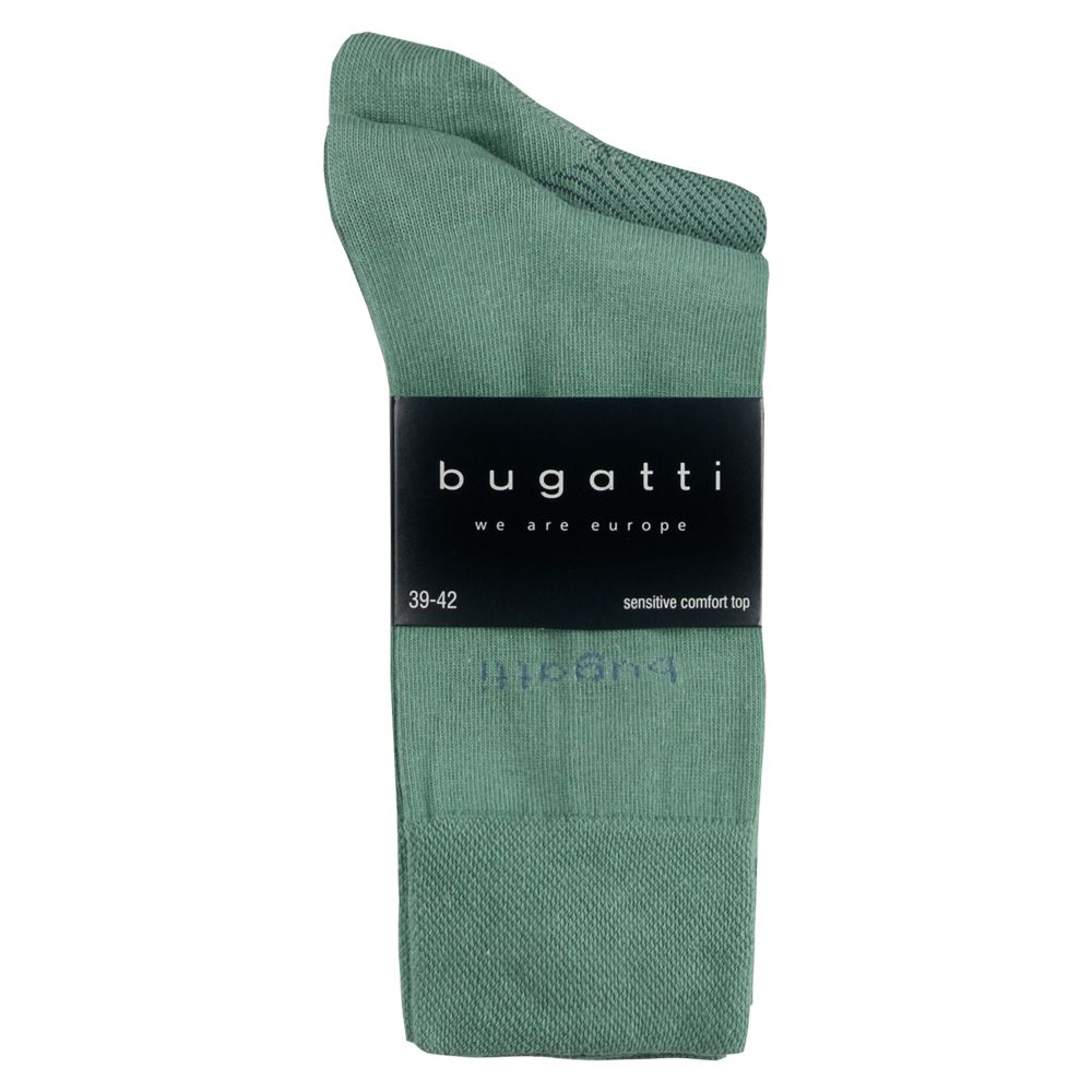 Набір з 2-х пар чоловічих шкарпеток Bugatti 6870022 Зелені 39-42