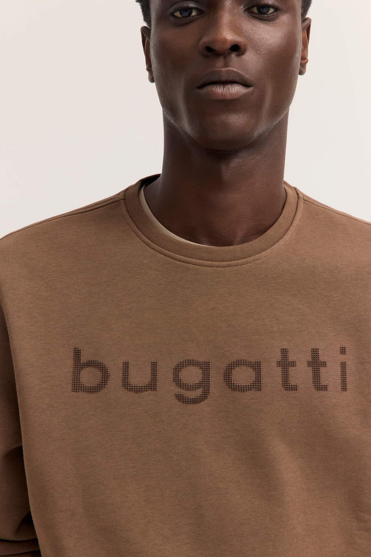 Мужской свитшот Bugatti 8650 25070/70 Коричневый 3XL
