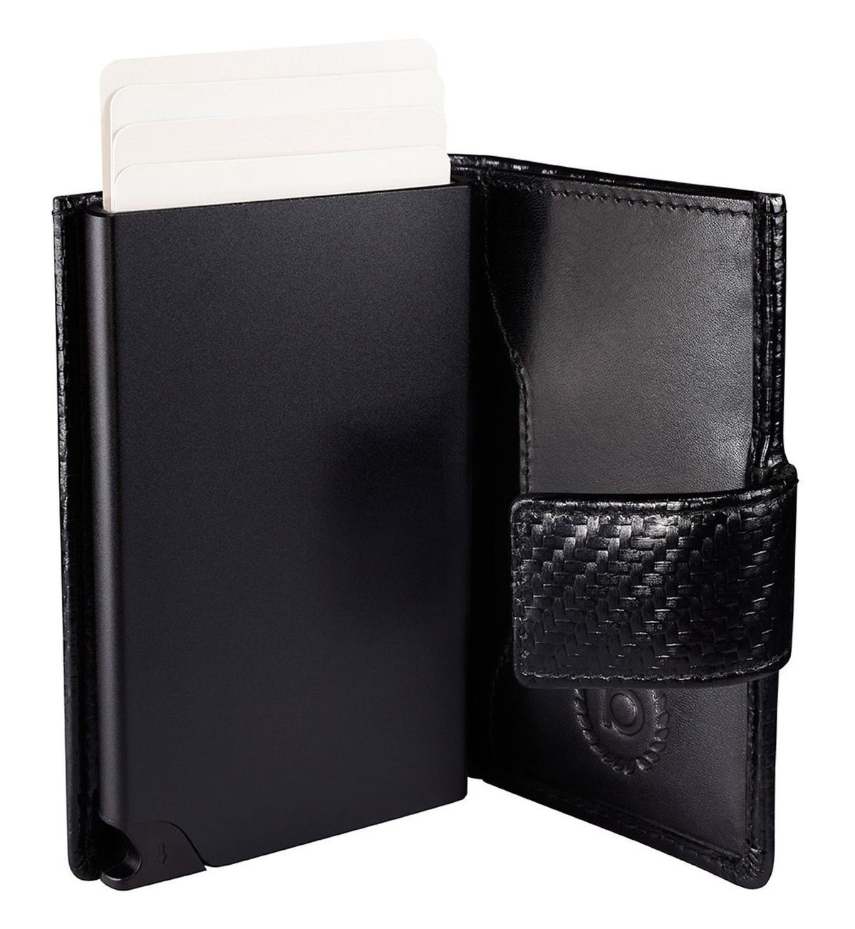 Чоловічий портмоне Bugatti 49140201 Secure DeLuxe Чорне One Size