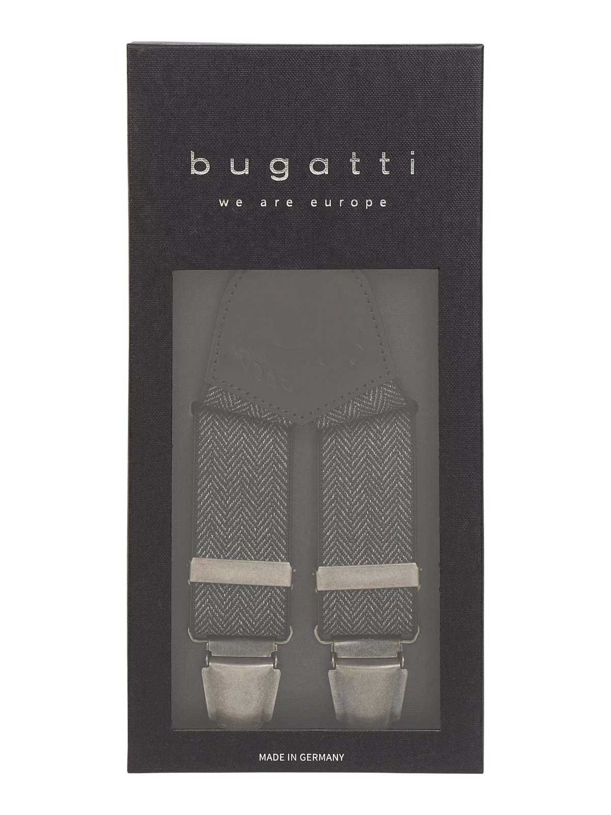 Мужские подтяжки Bugatti 6785-05 Черный One Size